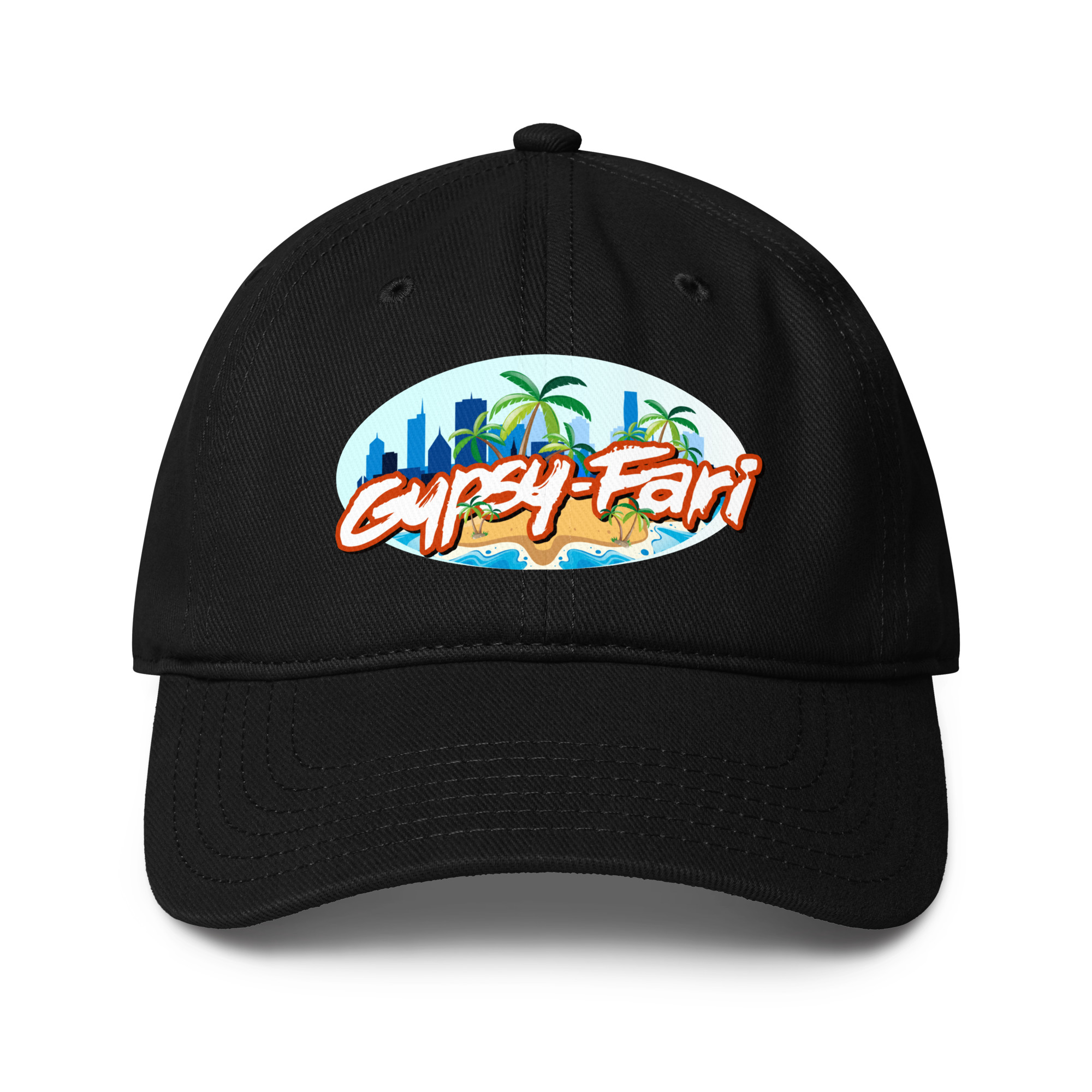 Low-profile baseball cap