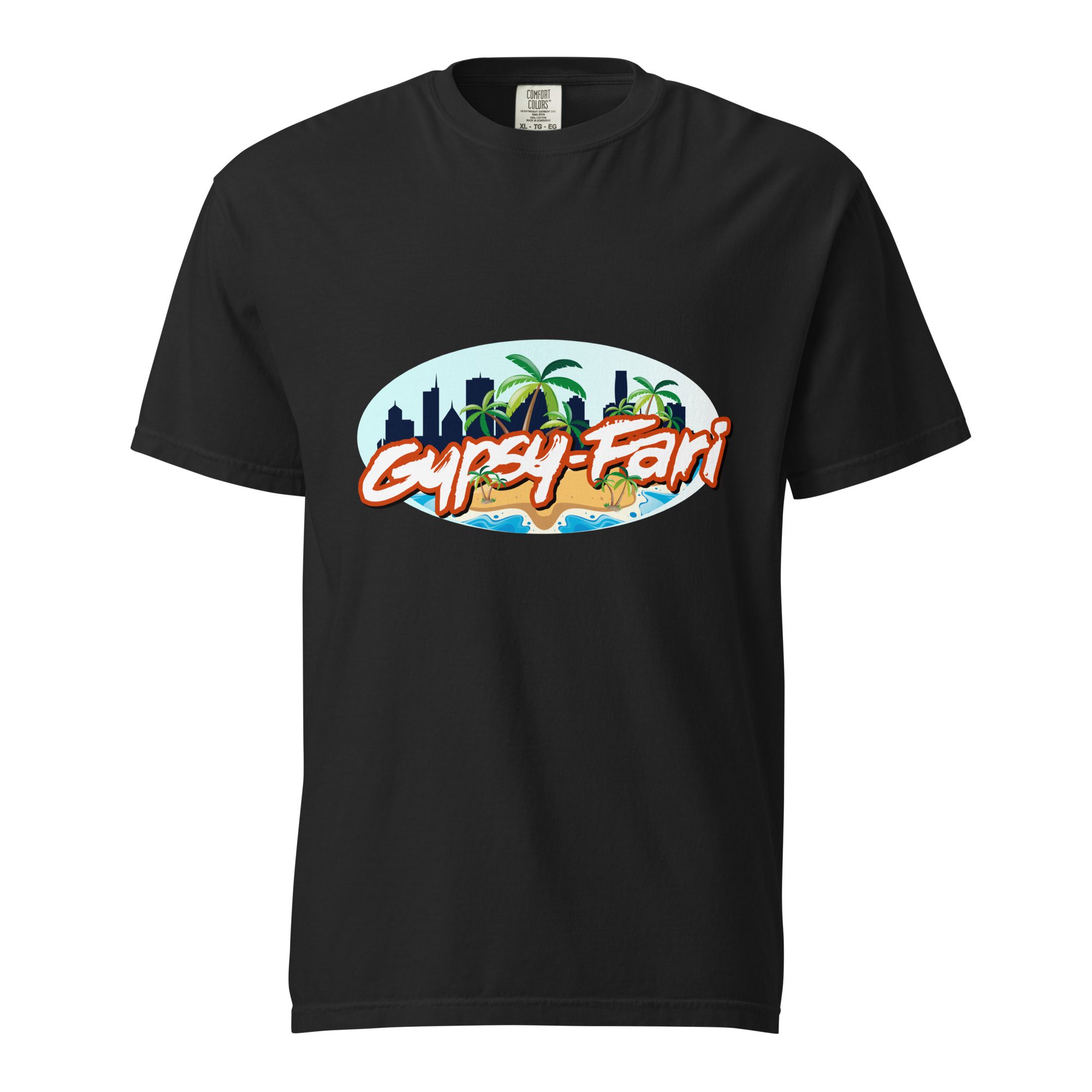 Unisex garment-dyed heavyweight t-shirt