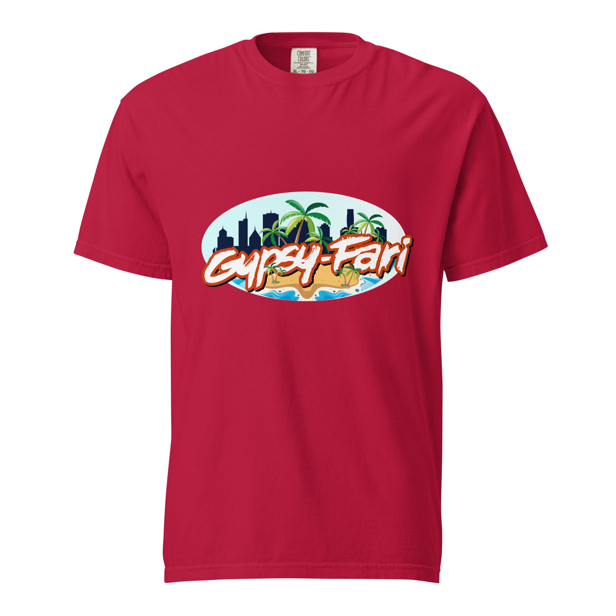 Unisex garment-dyed heavyweight t-shirt - Image 3
